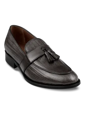 Axel Tassel Loafer - Grey