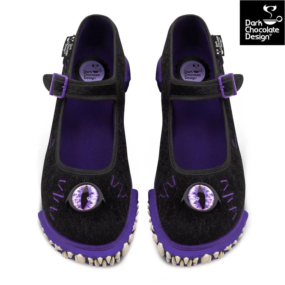 Chocolaticas® PURPLE NIGHTMARE Women's Mary Jane Platform