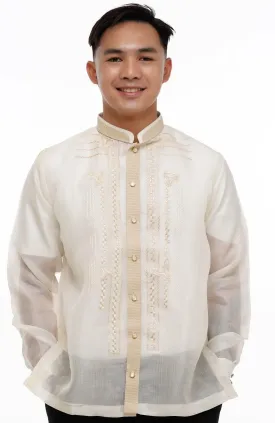 Cocoon Classic Premium Barong Tagalog Full Open - Joshua - JV401
