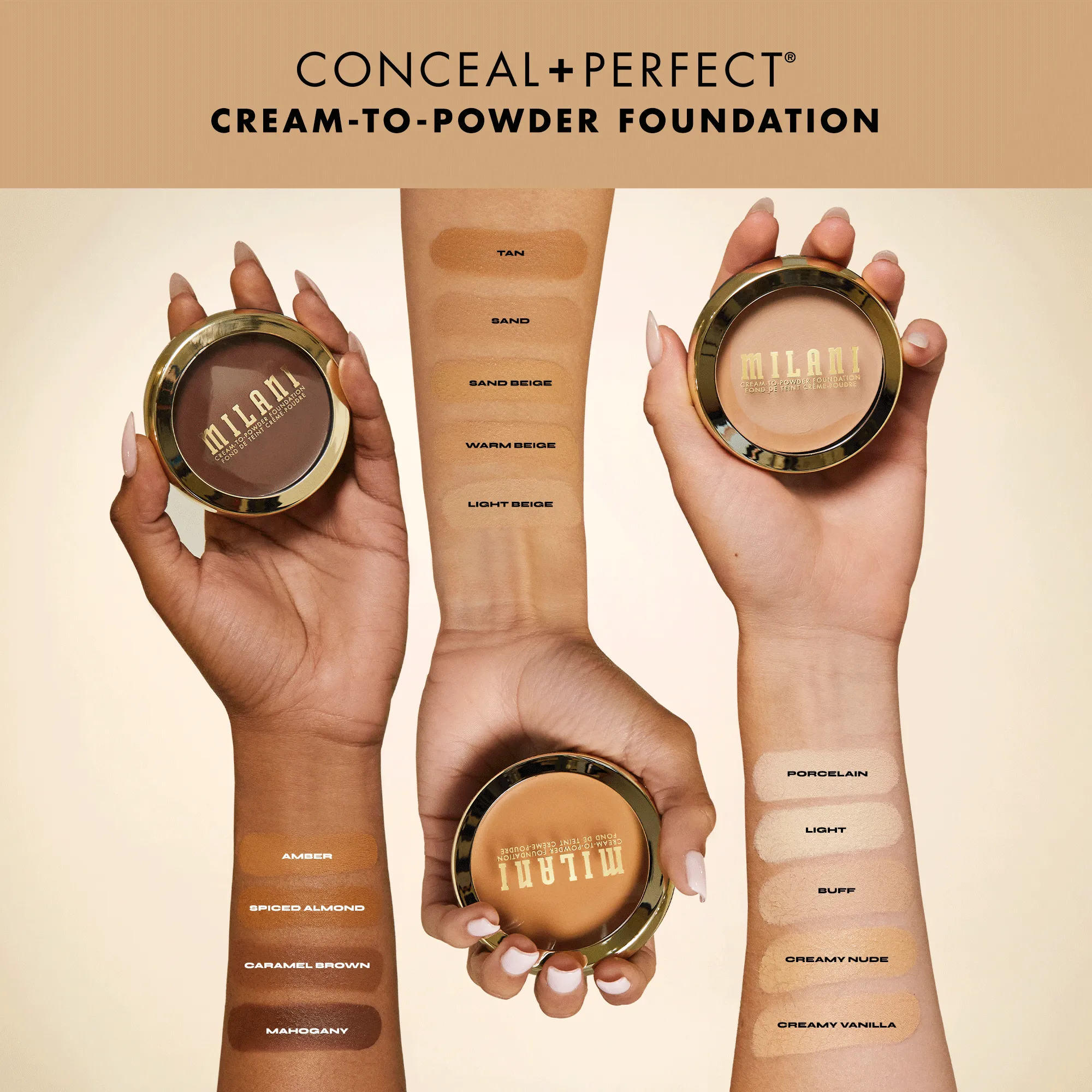 Conceal   Perfect Smooth Finish Cream To Powder