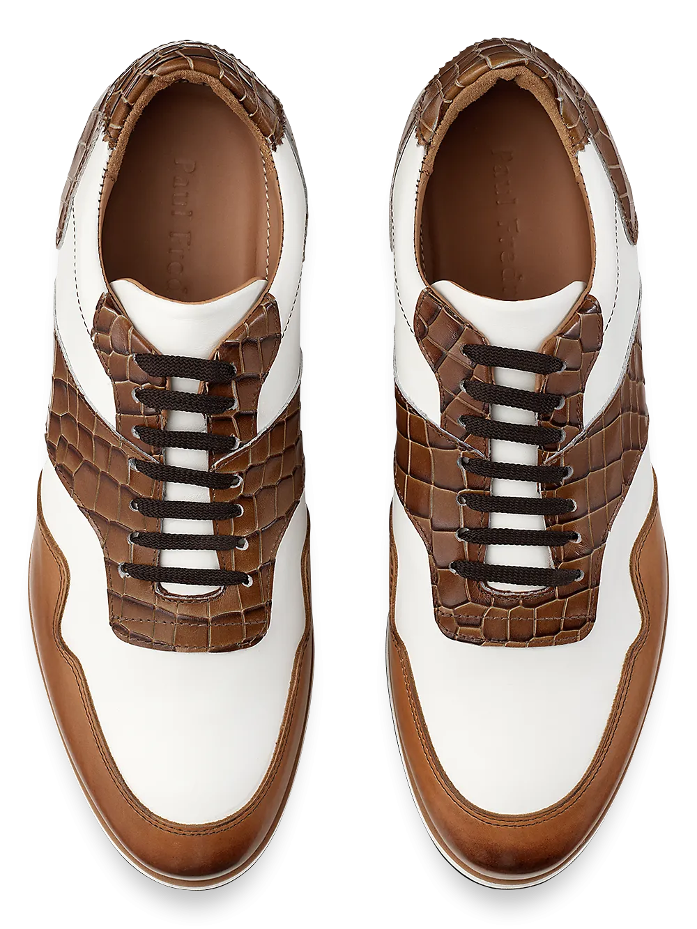 Jared Sneaker - Tan/white