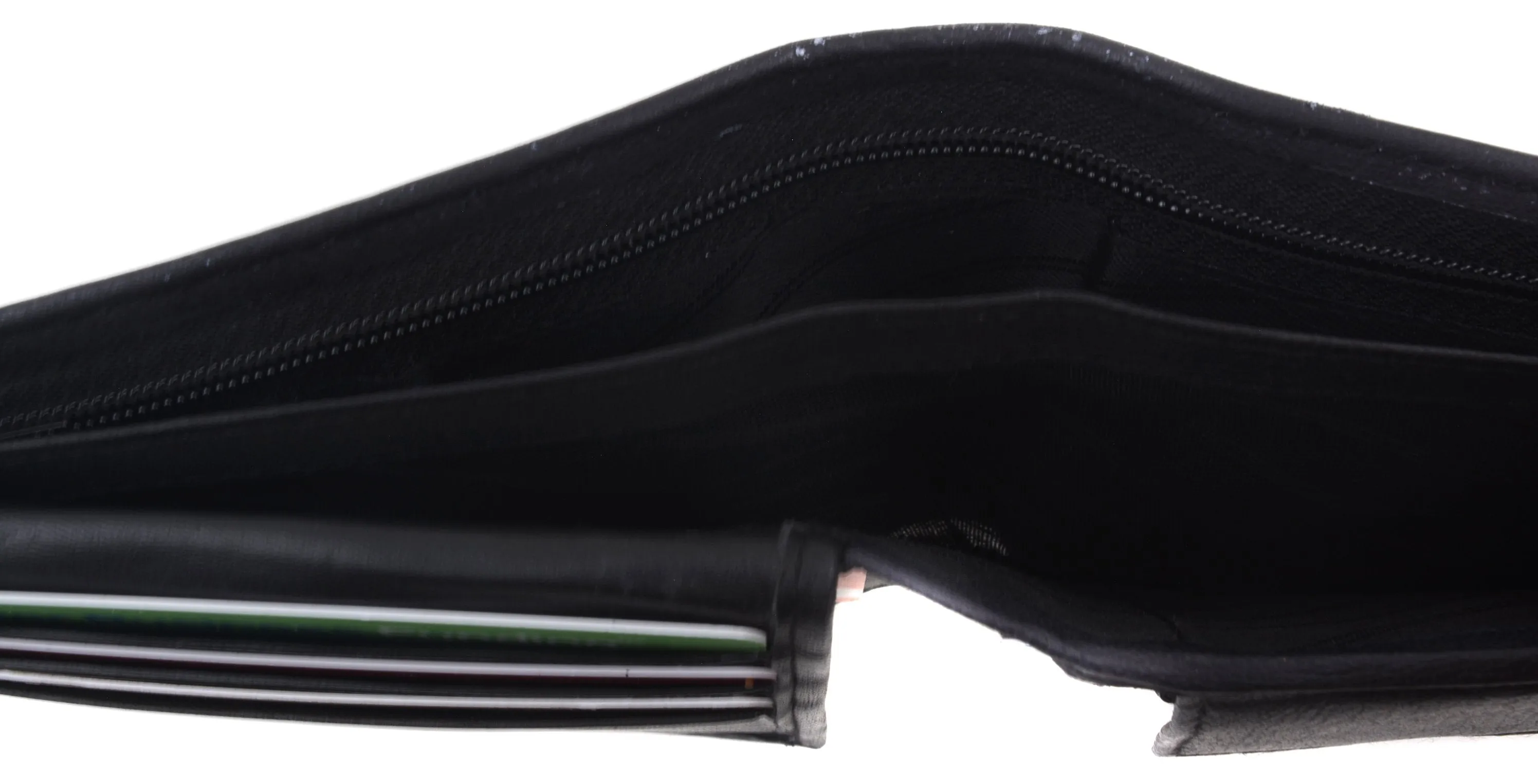 Mens Premium Leather Wallet Lamb Bifold W Coin Pouch P59
