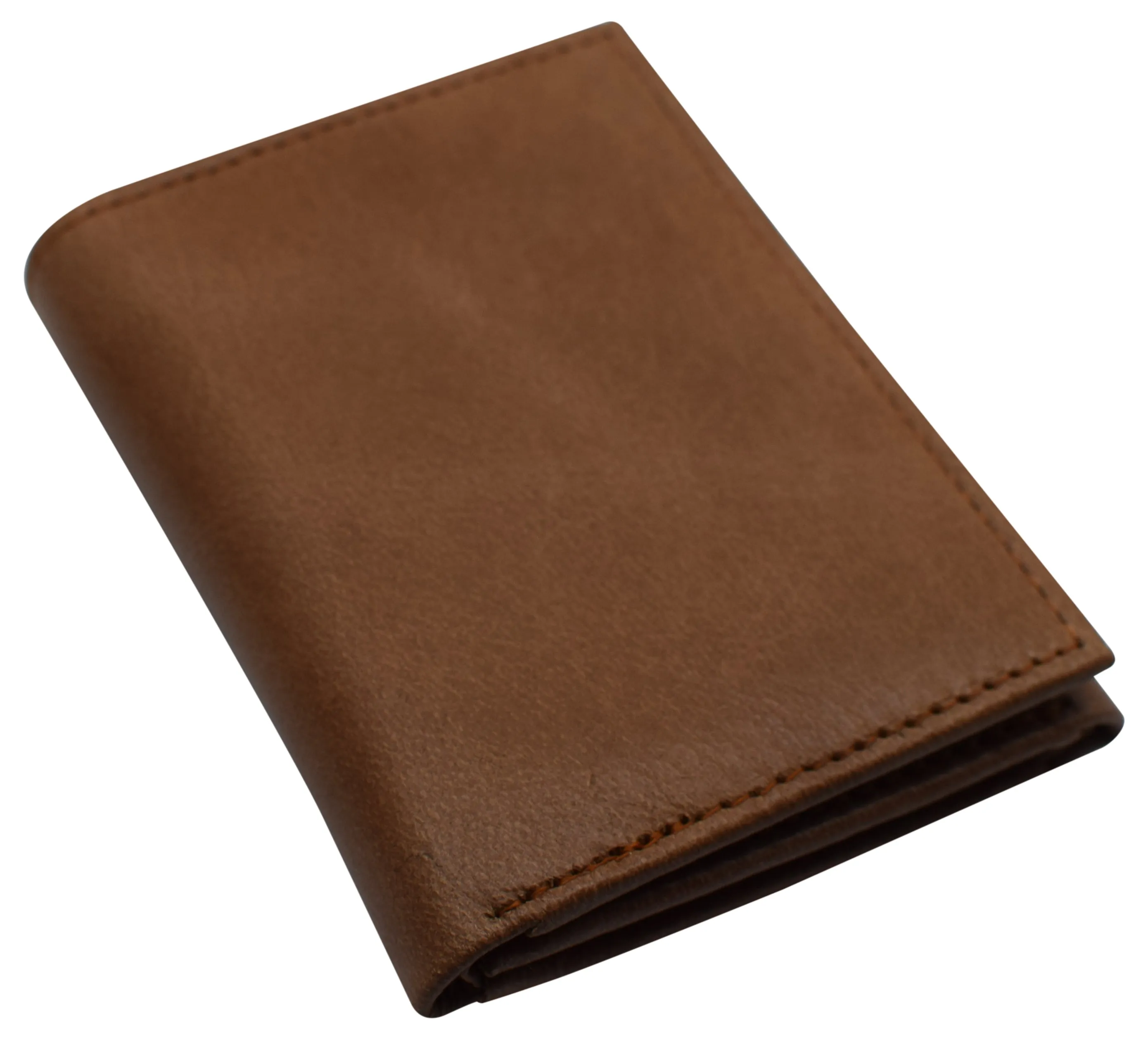 RFID Blocking Premium Leather Black Classic Trifold Credit Card ID Wallet Box RFID520055