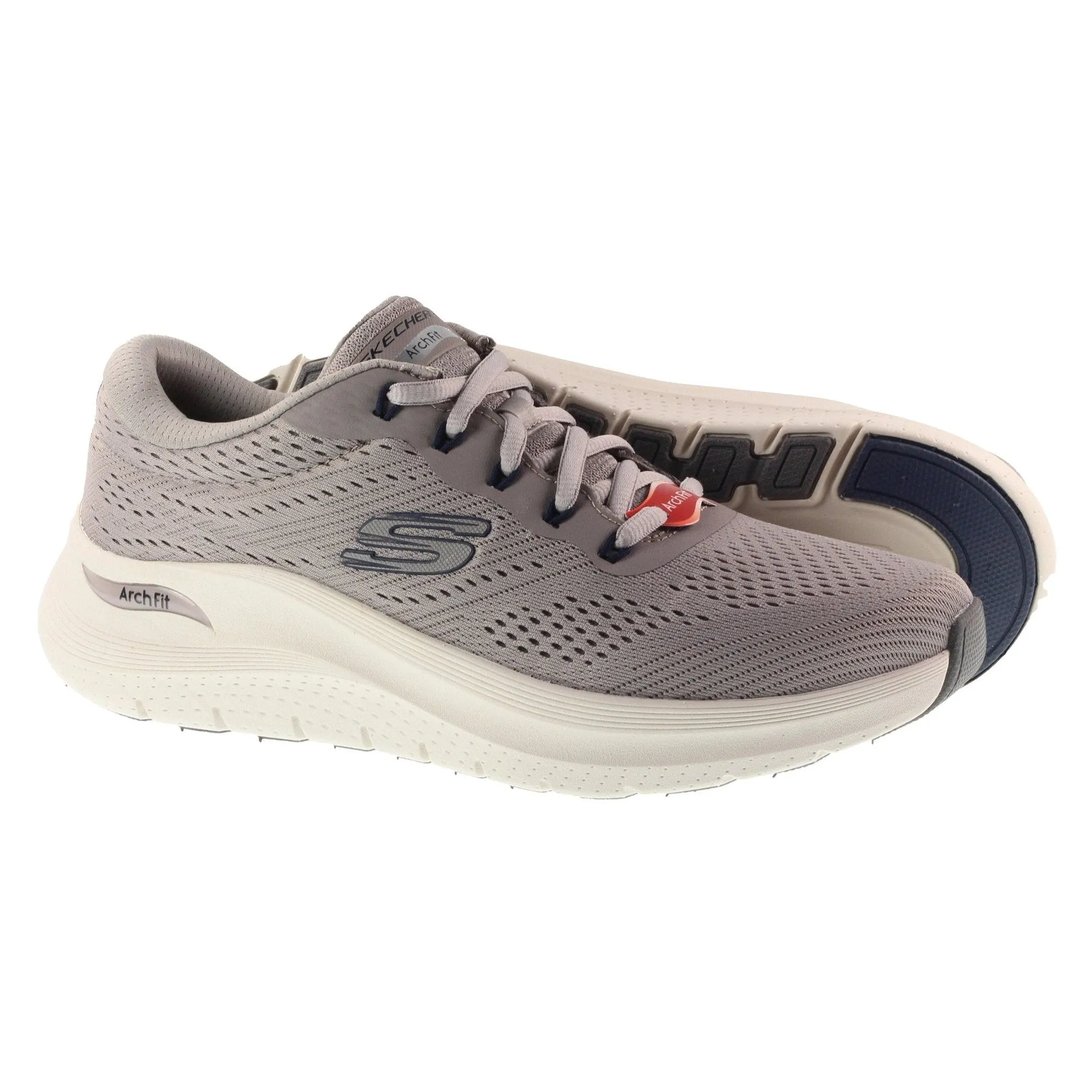 Skechers Trainers Mens Arch Fit 2.0 Taupe